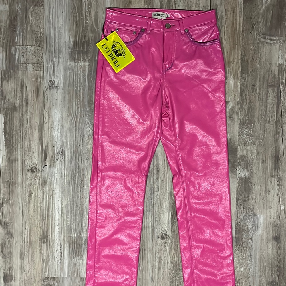 Fiorucci pvc jean- pink